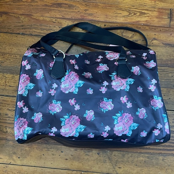 Juicy Couture weekender duffel bag Black floral - Picture 3 of 12